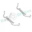 Kit d'accessoires, plaquette de frein à disque RAP BRAKES R-U0377 - Visuel 2