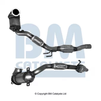 Filtre à particules / à suie, échappement BM CATALYSTS BM15005H