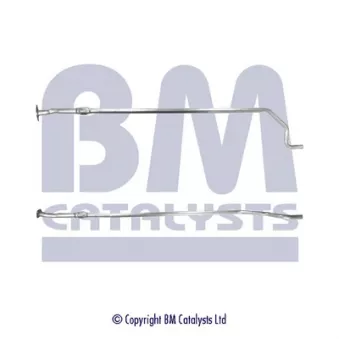 Tuyau d'échappement BM CATALYSTS