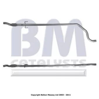 Tuyau d'échappement BM CATALYSTS BM50504