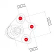 Rotule de suspension CTR CB0569 - Visuel 2