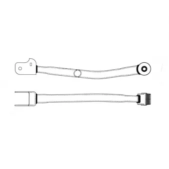 Triangle ou bras de suspension (train avant) CTR