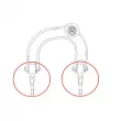 Suspension, bras de liaison avant droit CTR GV0245 - Visuel 3