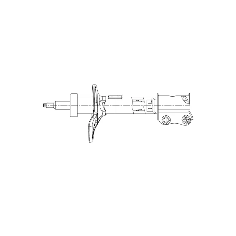 Amortisseur arrière gauche CTR GY0374G