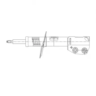 Amortisseur avant gauche CTR GY0394G