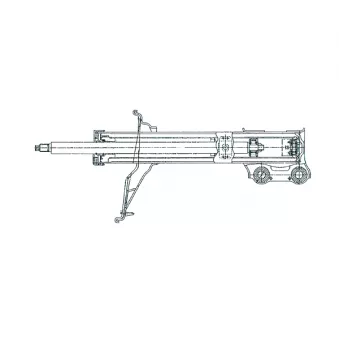 Amortisseur arrière gauche CTR GY0413G