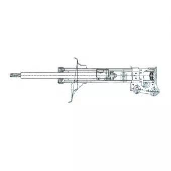 Amortisseur arrière gauche CTR GY0552G