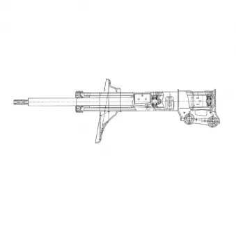 Amortisseur arrière gauche CTR GY0582G