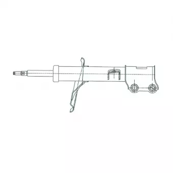 Amortisseur avant gauche CTR GY0710G
