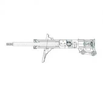 Amortisseur arrière gauche CTR GY0740G