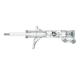 Amortisseur arrière droit CTR GY0742G