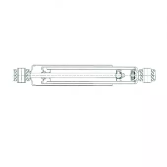 Jeu de 2 amortisseurs arrière CTR GY0946G