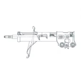Amortisseur avant gauche CTR GY1131G