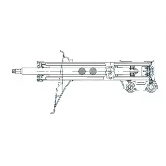 Amortisseur arrière gauche CTR GY1151G