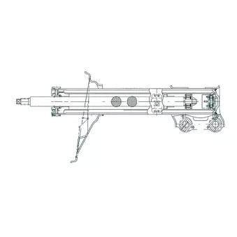 Amortisseur arrière gauche CTR GY1163G