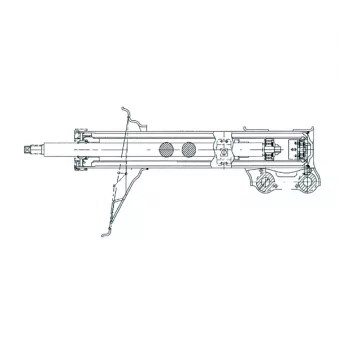 Amortisseur arrière gauche CTR GY1166G