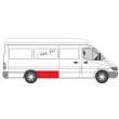 Doublure d'aile arrière droit BLIC 6504-03-3546566K - Visuel 2