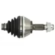 Arbre de transmission avant droit PASCAL G2C020PC - Visuel 2