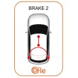 Tirette à câble, frein de stationnement COFLE 11.5777 - Visuel 2