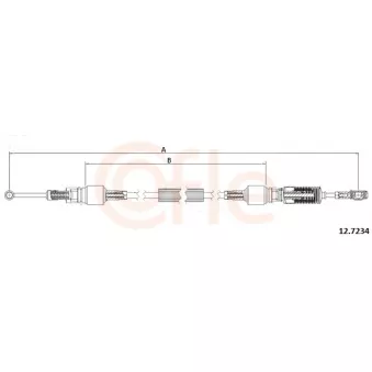 Tirette à câble, boîte de vitesse manuelle COFLE