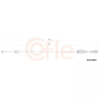 Tirette à câble, boîte de vitesse manuelle COFLE