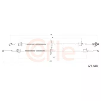 Tirette à câble, boîte de vitesse manuelle COFLE