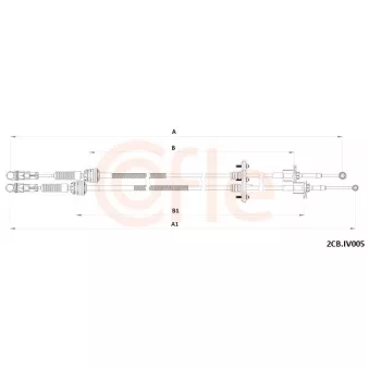 Tirette à câble, boîte de vitesse manuelle COFLE