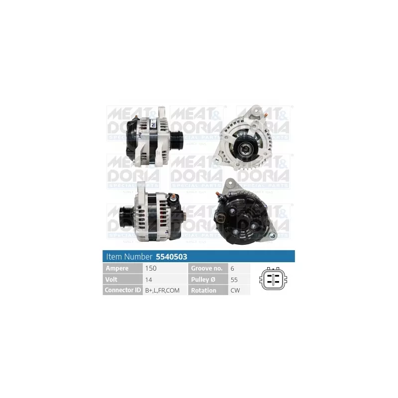 Alternateur MEAT & DORIA 5540503