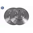 Jeu de 2 disques de frein avant ACKOJA A26-80005 - Visuel 1