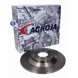 Jeu de 2 disques de frein arrière ACKOJA A32-40011 - Visuel 2