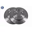 Jeu de 2 disques de frein arrière ACKOJA A38-80010 - Visuel 1