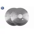 Jeu de 2 disques de frein arrière ACKOJA A70-40008 - Visuel 1