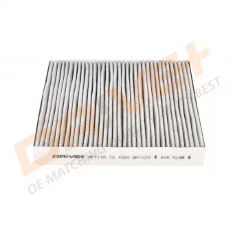 Filtre, air de l'habitacle Dr!ve+ DP1110.12.1026