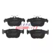 Jeu de 4 plaquettes de frein avant FAST FT10182 - Visuel 1