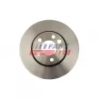 Jeu de 2 disques de frein avant FAST FT31133 - Visuel 1