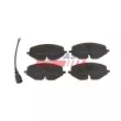 Jeu de 4 plaquettes de frein avant FAST FT10180 - Visuel 1