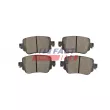 Jeu de 4 plaquettes de frein avant FAST FT10327 - Visuel 2