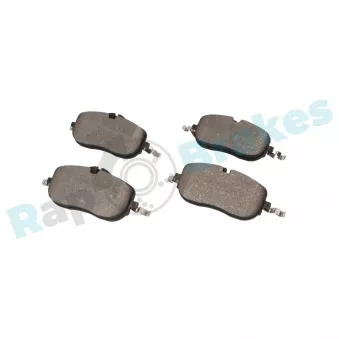 Jeu de 4 plaquettes de frein avant RAP BRAKES R-P1758