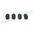 Jeu de 4 plaquettes de frein avant RAP BRAKES R-P1750 - Visuel 3