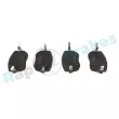 Jeu de 4 plaquettes de frein avant RAP BRAKES R-P1739 - Visuel 3