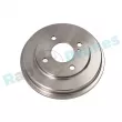 Tambour de frein arrière RAP BRAKES R-E0155 - Visuel 1
