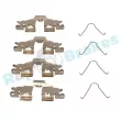 Kit d'accessoires, plaquette de frein à disque RAP BRAKES R-U0375 - Visuel 1