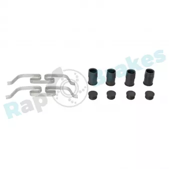 Kit d'accessoires, plaquette de frein à disque RAP BRAKES R-U0374
