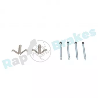Kit d'accessoires, plaquette de frein à disque RAP BRAKES R-U0372