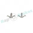 Kit d'accessoires, plaquette de frein à disque RAP BRAKES R-U0372 - Visuel 2