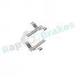 Kit d'accessoires, plaquette de frein à disque RAP BRAKES R-U0372 - Visuel 3
