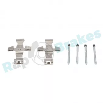 Kit d'accessoires, plaquette de frein à disque RAP BRAKES R-U0371