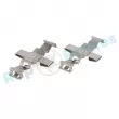 Kit d'accessoires, plaquette de frein à disque RAP BRAKES R-U0369 - Visuel 3