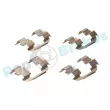 Kit d'accessoires, plaquette de frein à disque RAP BRAKES R-U0367 - Visuel 3
