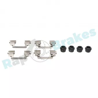 Kit d'accessoires, plaquette de frein à disque RAP BRAKES R-U0365